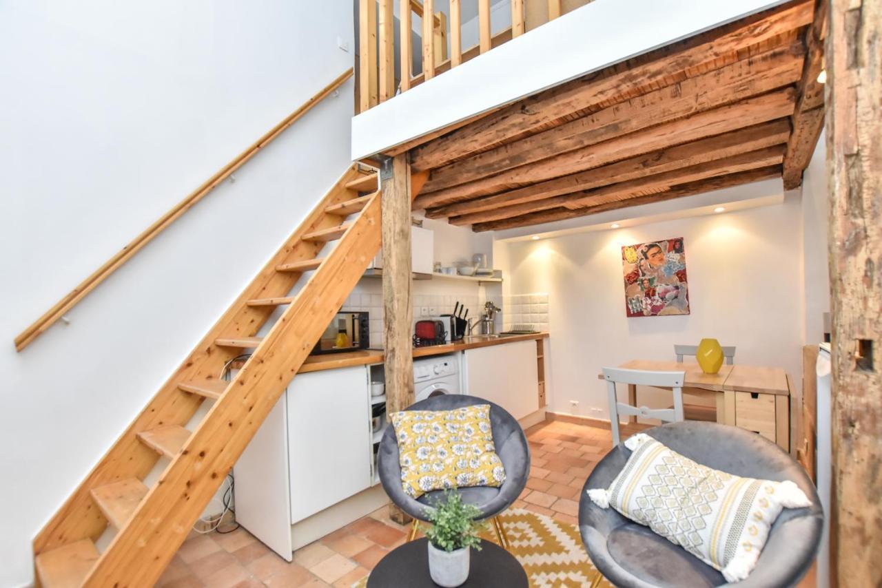 Ferienwohnung Splendid Duplex - 1Br-2P - Notre Dame-Ile St-Louis Paris Exterior foto